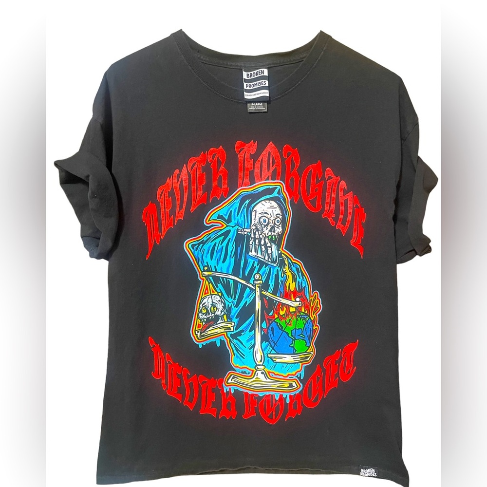 Men’s Broken Promises tee shirt